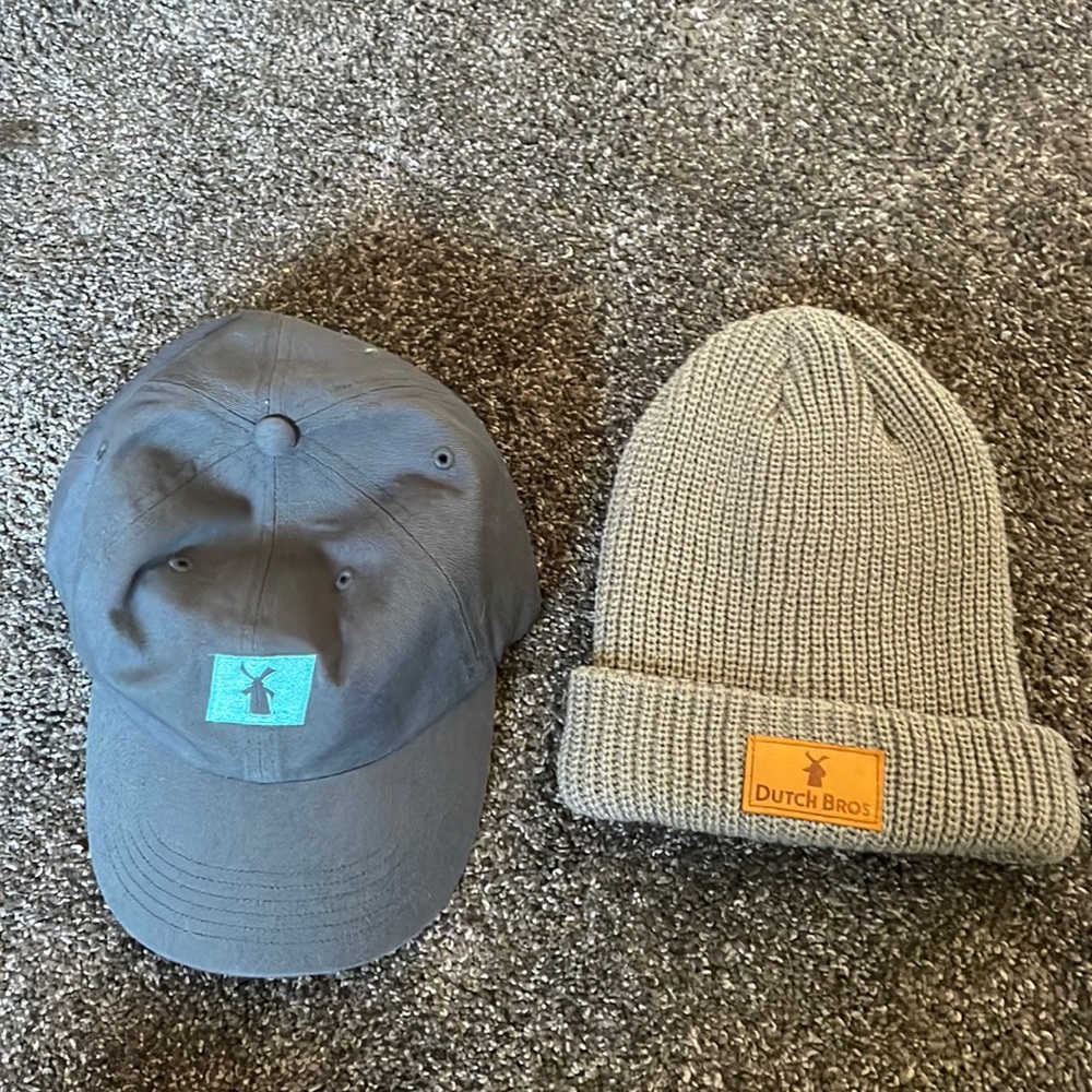 dutch bros hats:)) never worn!